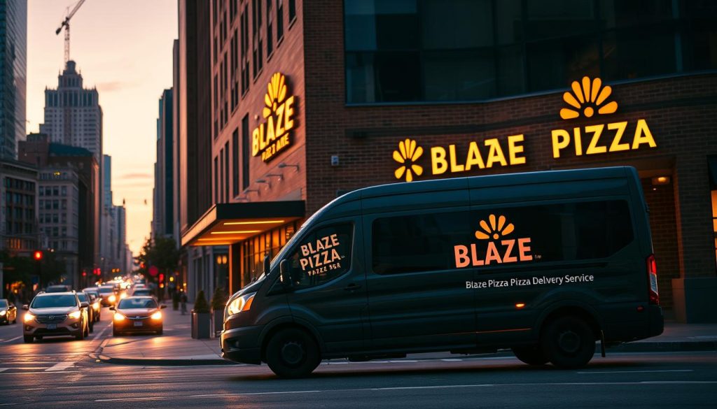 Blaze Pizza Delivery Service
