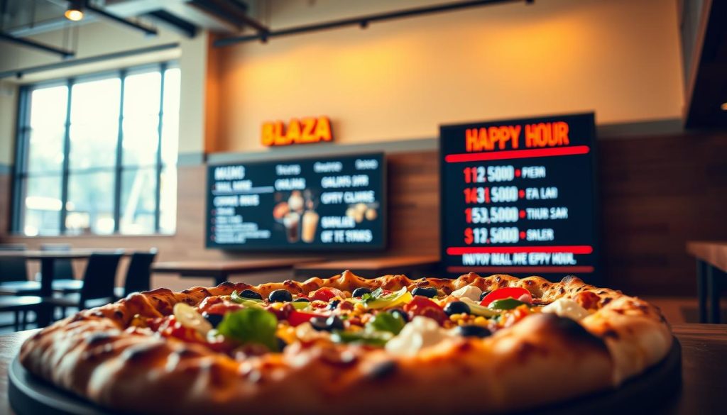 Blaze Pizza happy hour prices
