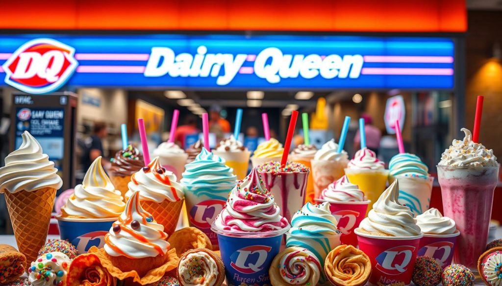 Custom Dairy Queen frozen treats