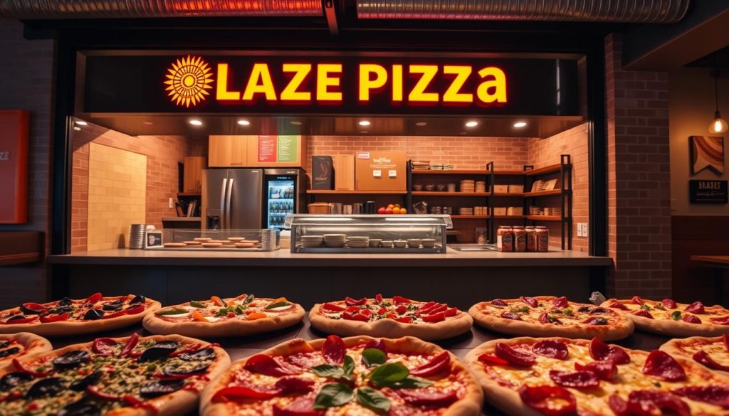 Customizable Blaze Pizza