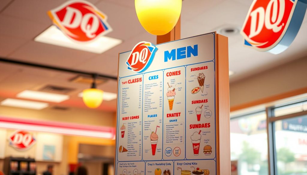 Dairy Queen Kids' Menu