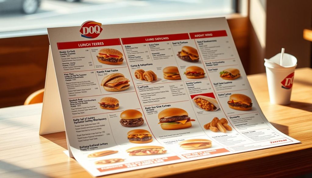 Dairy Queen Lunch Menu
