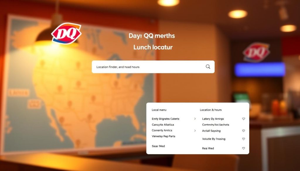 Dairy Queen Lunch Menu locator