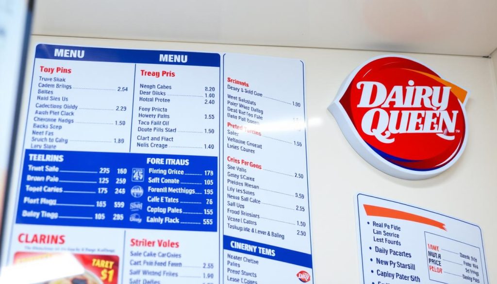 Dairy Queen Menu With Prices