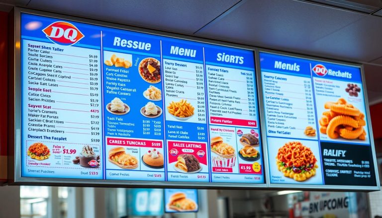 Dairy Queen Menu With Prices