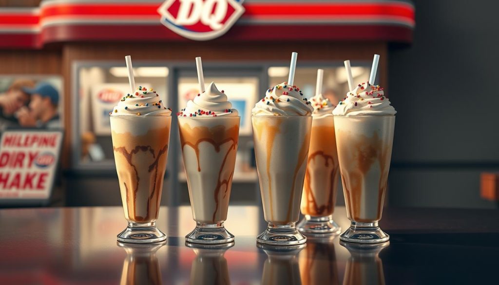 Dairy Queen Milkshakes Menu secret items