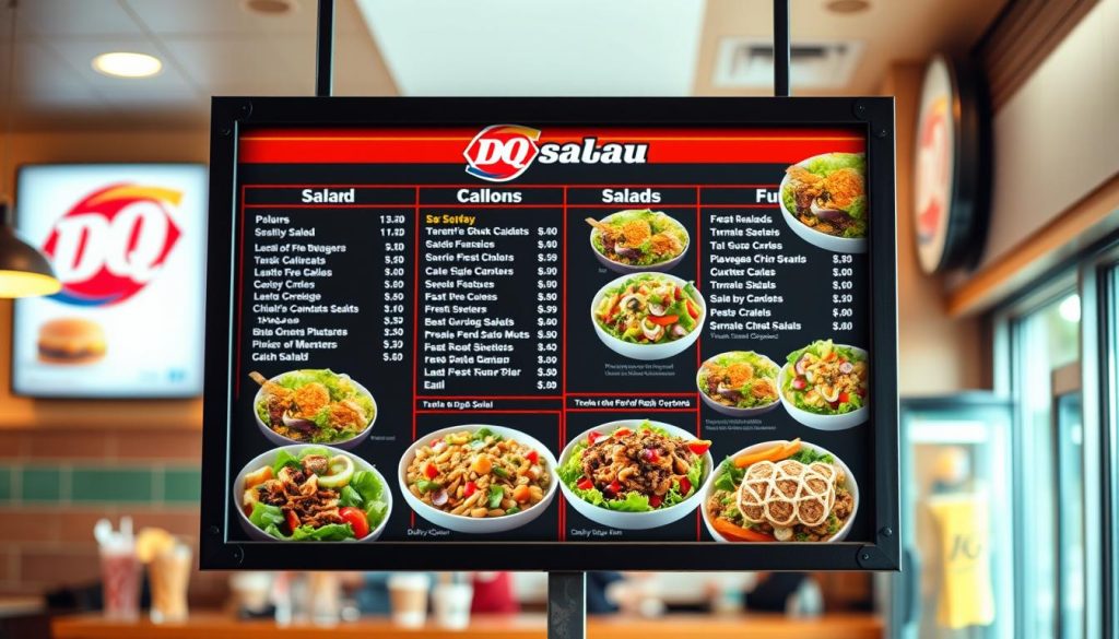 Dairy Queen Salads Menu