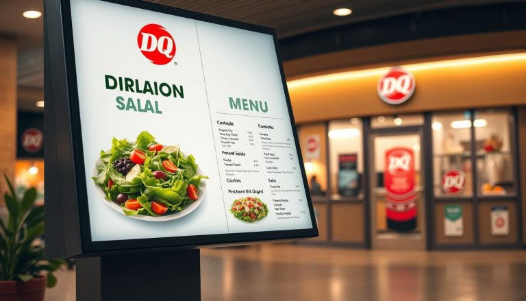 Dairy Queen Salads Menu