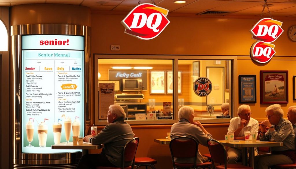 Dairy Queen Senior Menu