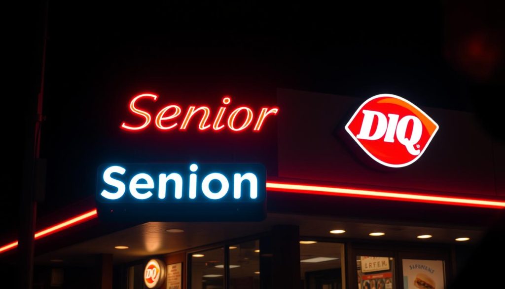 Dairy Queen Senior Menu
