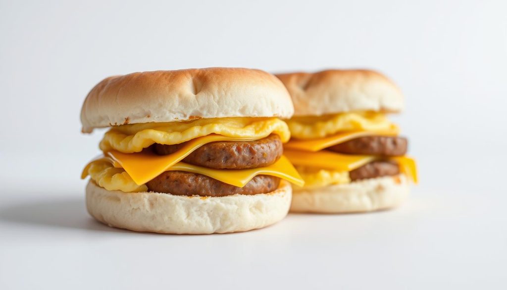 Dairy Queen breakfast sandwiches