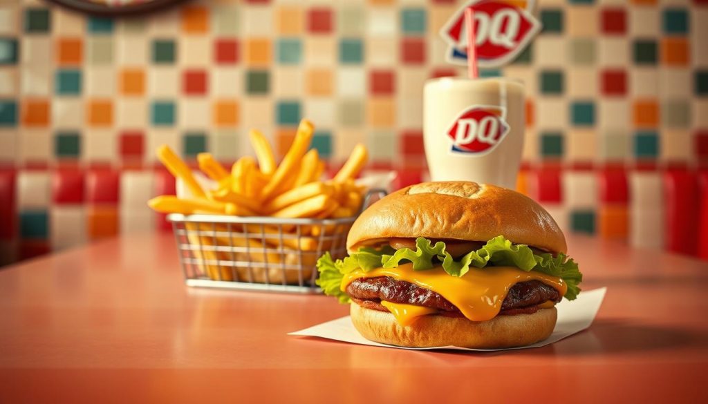 Dairy Queen burger combos