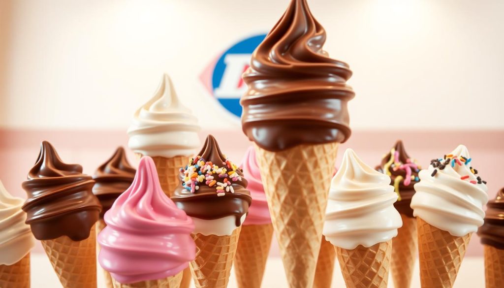 Dairy Queen dipped ice cream cones