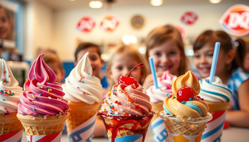 Dairy Queen kids ice cream treats