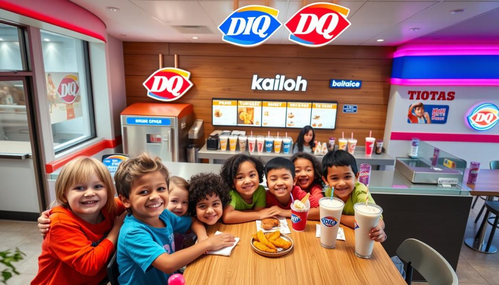 Dairy Queen kids menu items