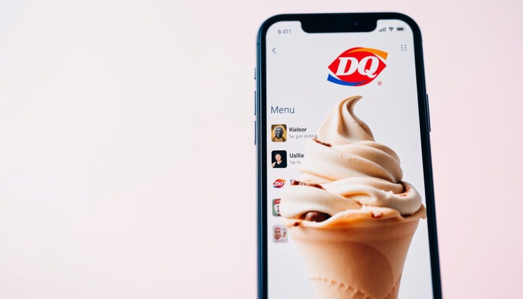 Dairy Queen mobile ordering app