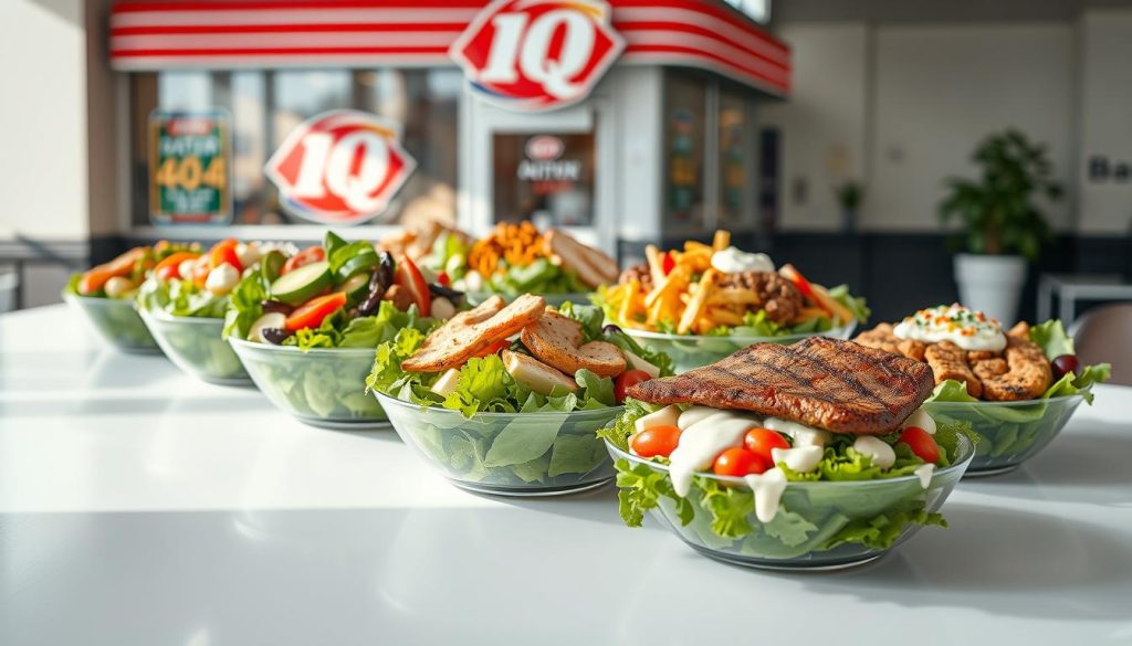 Dairy Queen salad combinations