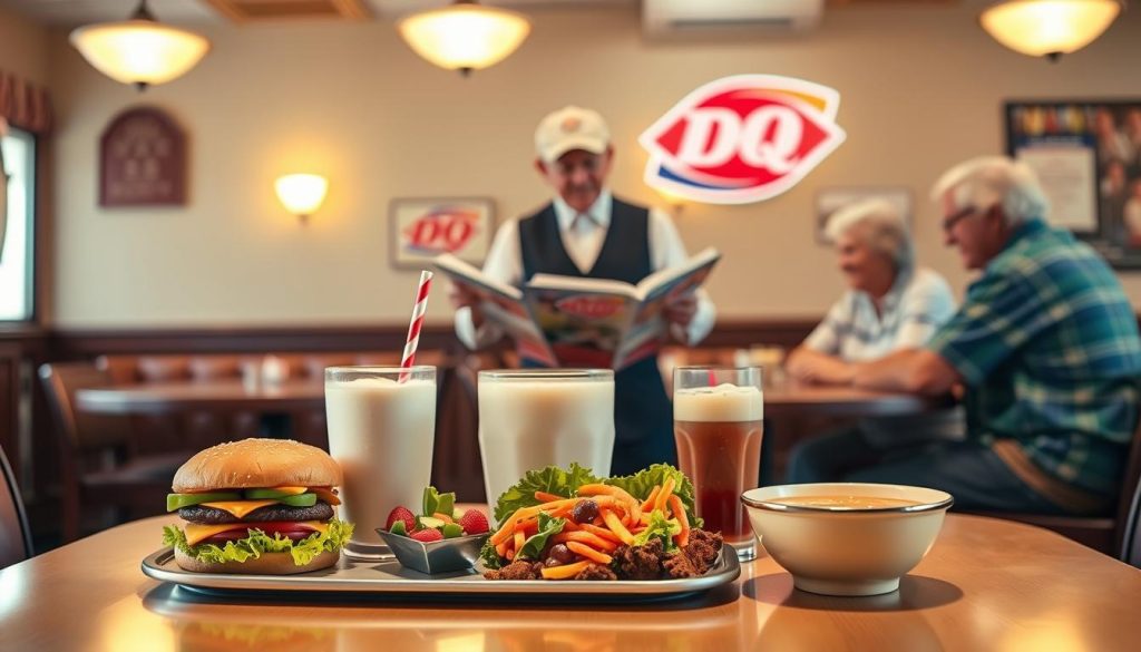 Dairy Queen value meals for seniors