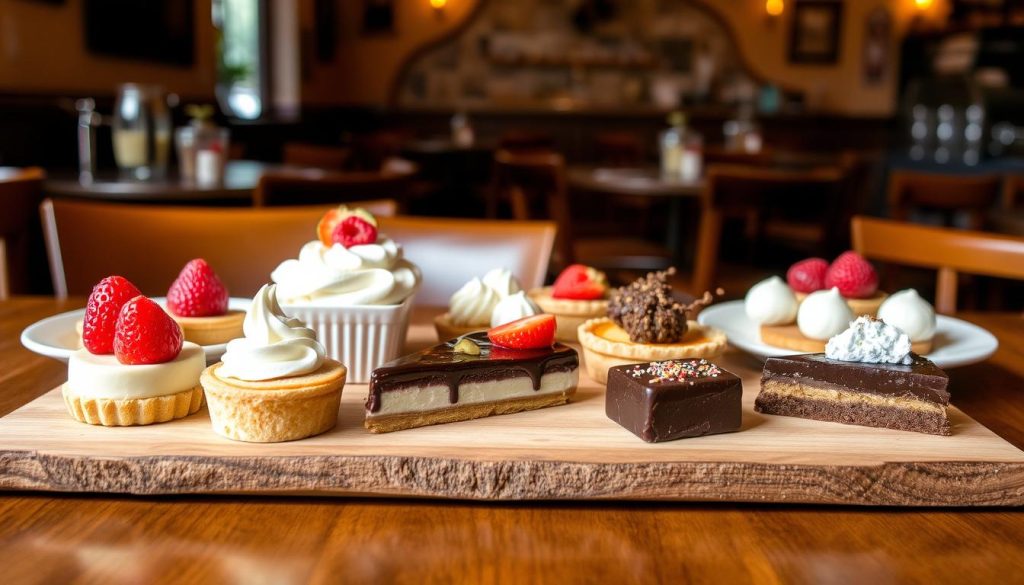 Gluten-Free Dessert Selection at Lazy Dog