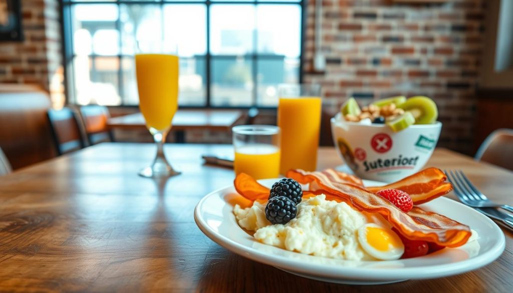 Healthy Breakfast Options at Lazy Dog