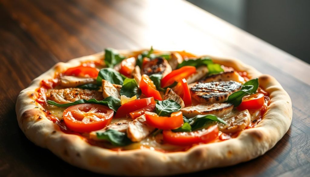 Healthy pizza options