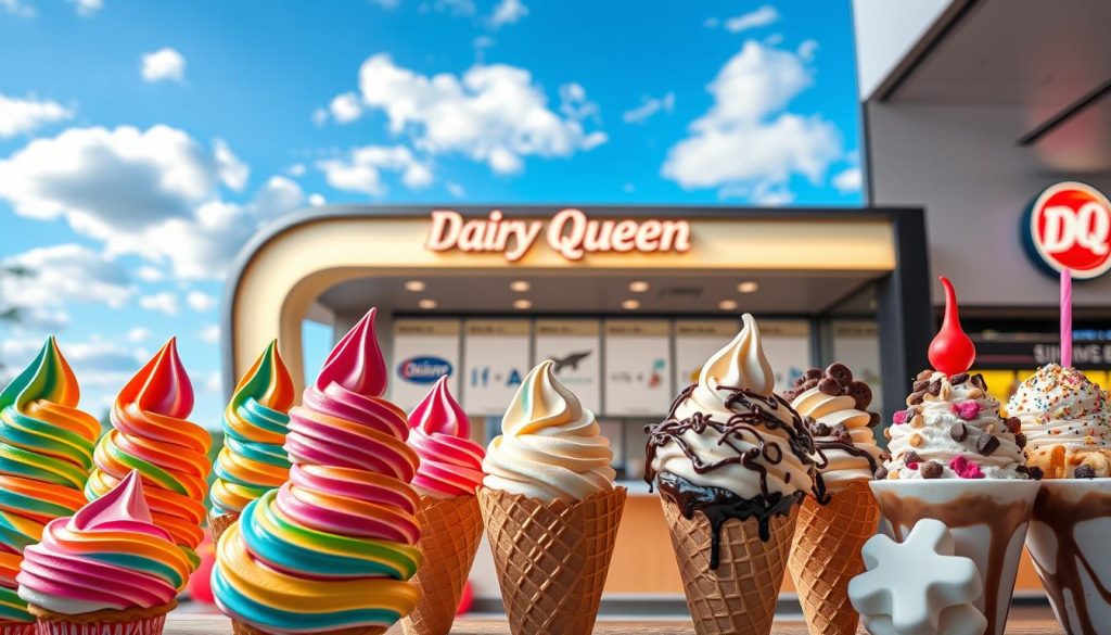 Innovative ice cream flavors at Dairy Queen