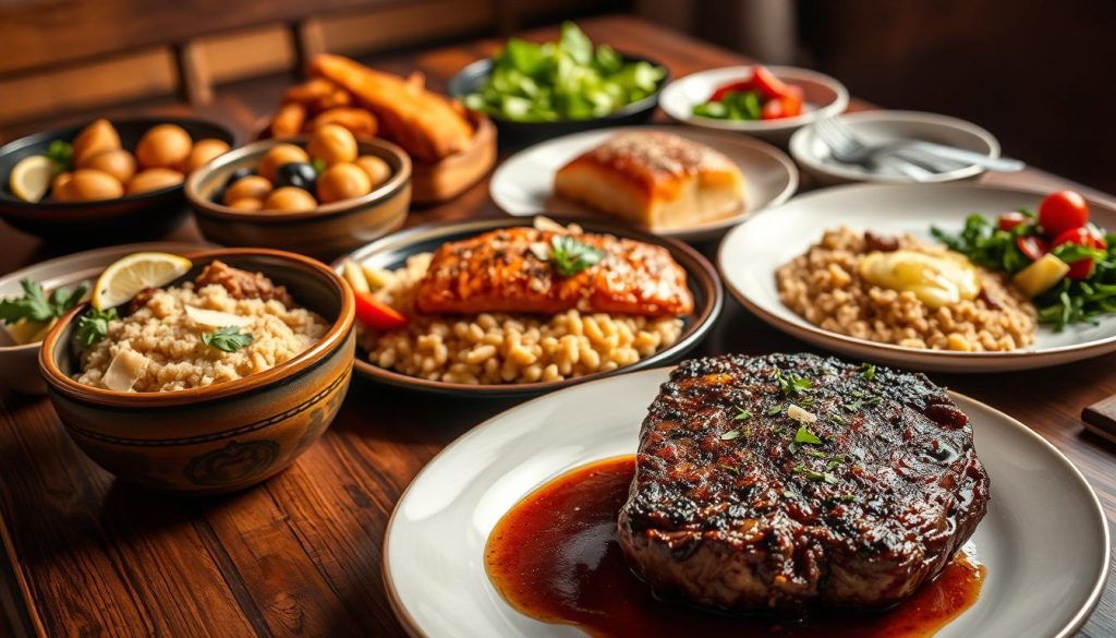 Lazy Dog Cuisine Signature Dishes