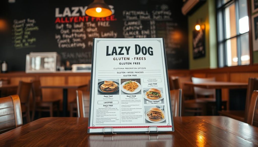 Lazy Dog Gluten-Free Menu Options