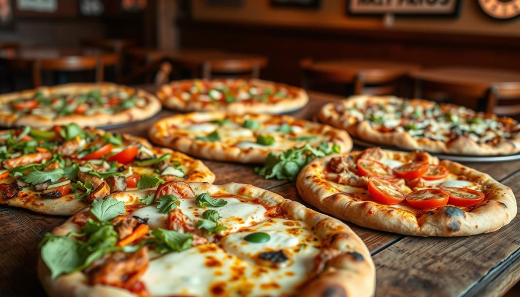 Lazy Dog Pizza Selection