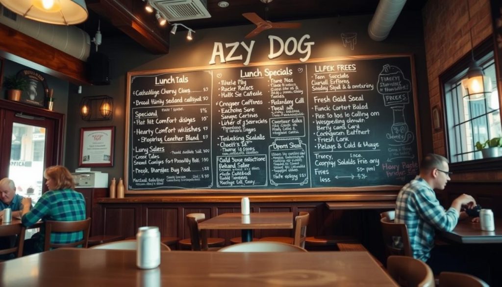 Lazy Dog Restaurant Lunch Specials