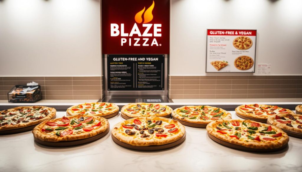 blaze pizza gluten-free options
