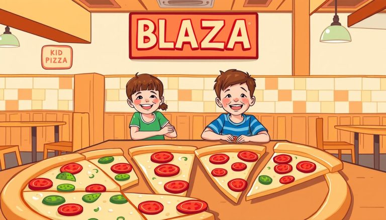 blaze pizza kids menu