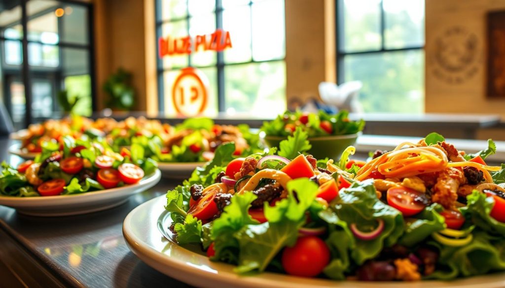 customize Blaze Pizza salads
