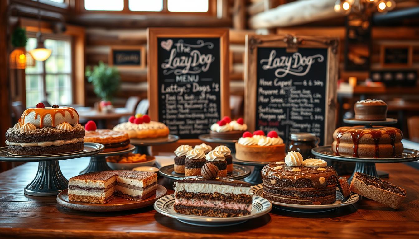 lazy dog dessert menu