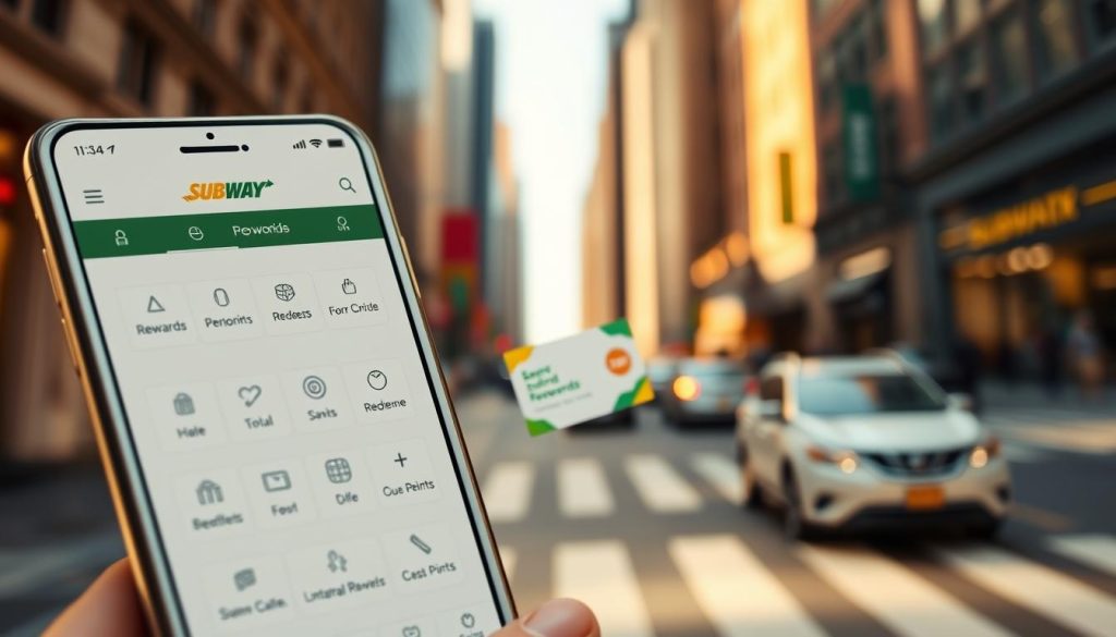 Subway mobile app rewards