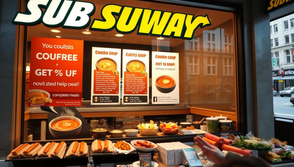 Subway soup promotions and combo deals