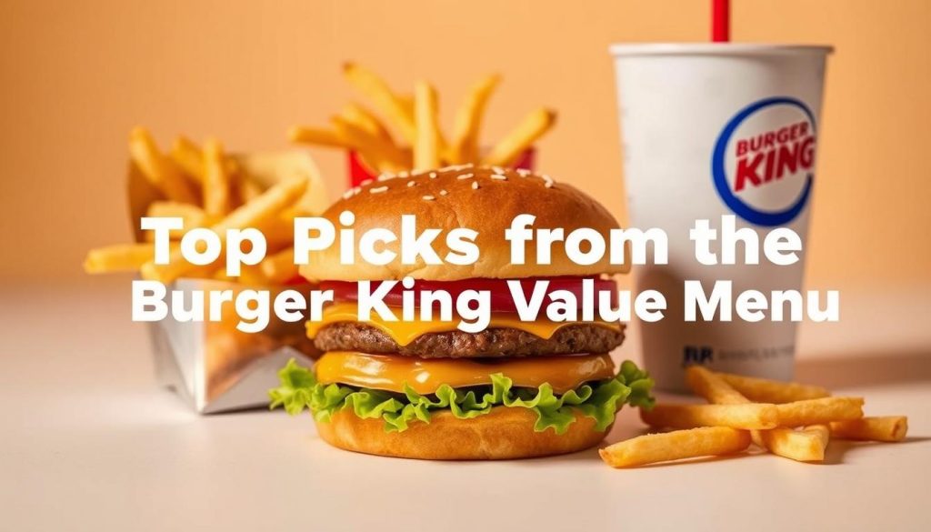 Top Picks from Burger King Value Menu