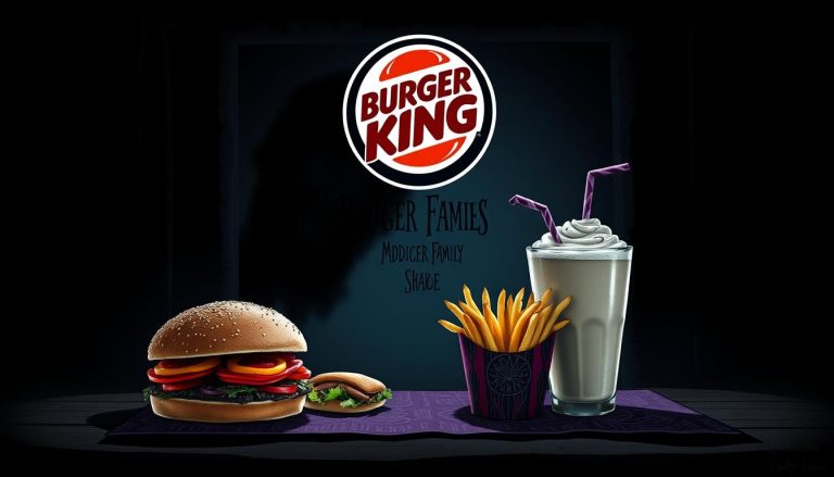 burger king addams family menu