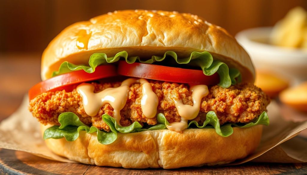 crispy chicken sandwich