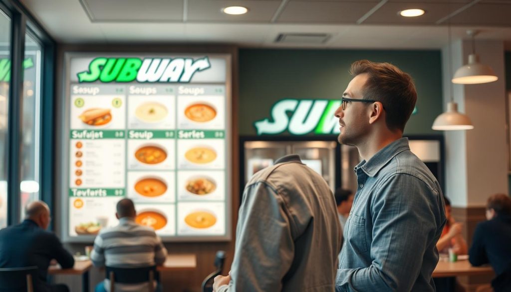 customer experience ordering soup