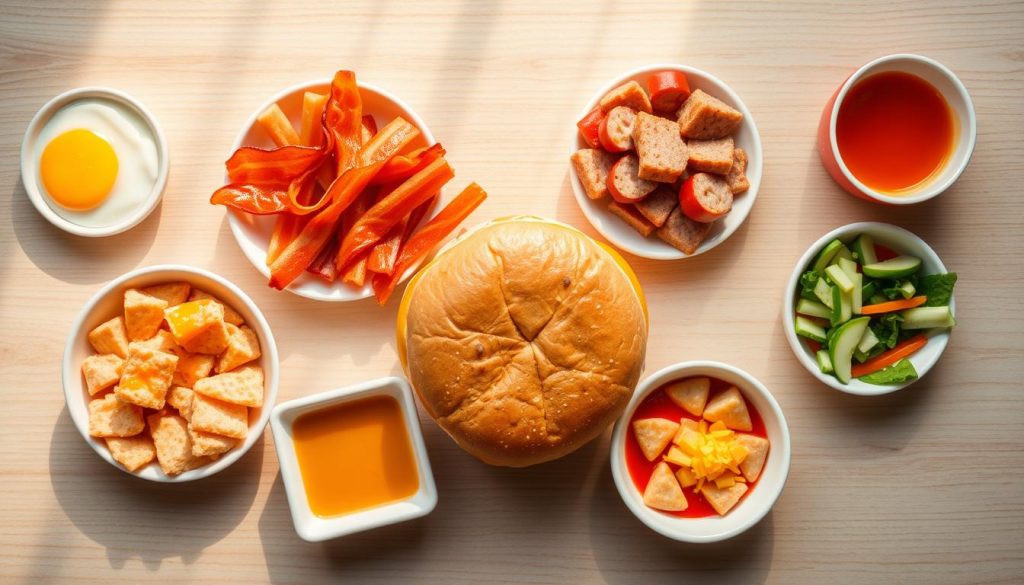 customize breakfast order