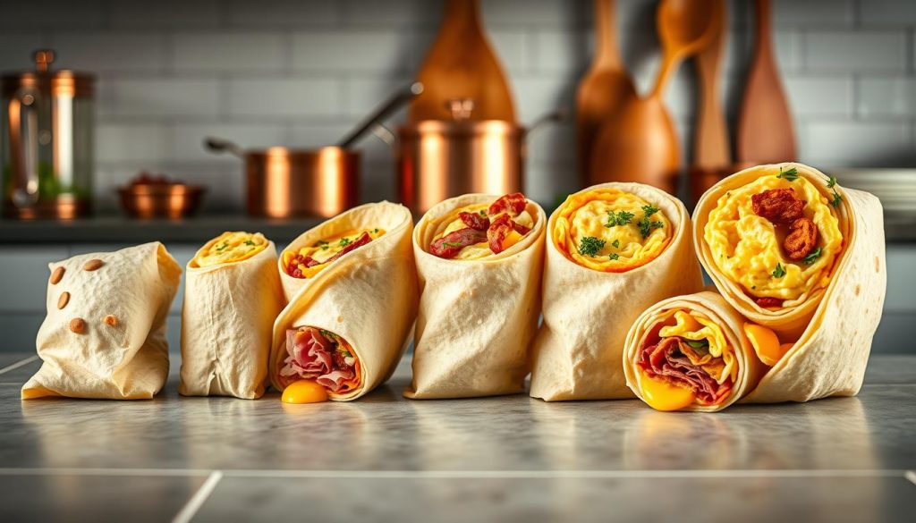 egg cheese breakfast wrap evolution