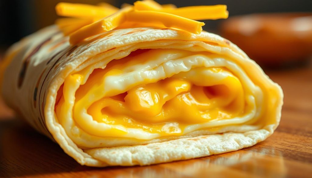 egg cheese wrap breakfast