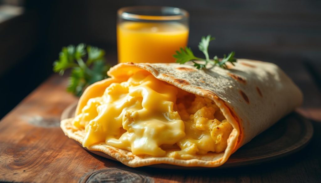 egg cheese wrap taste test