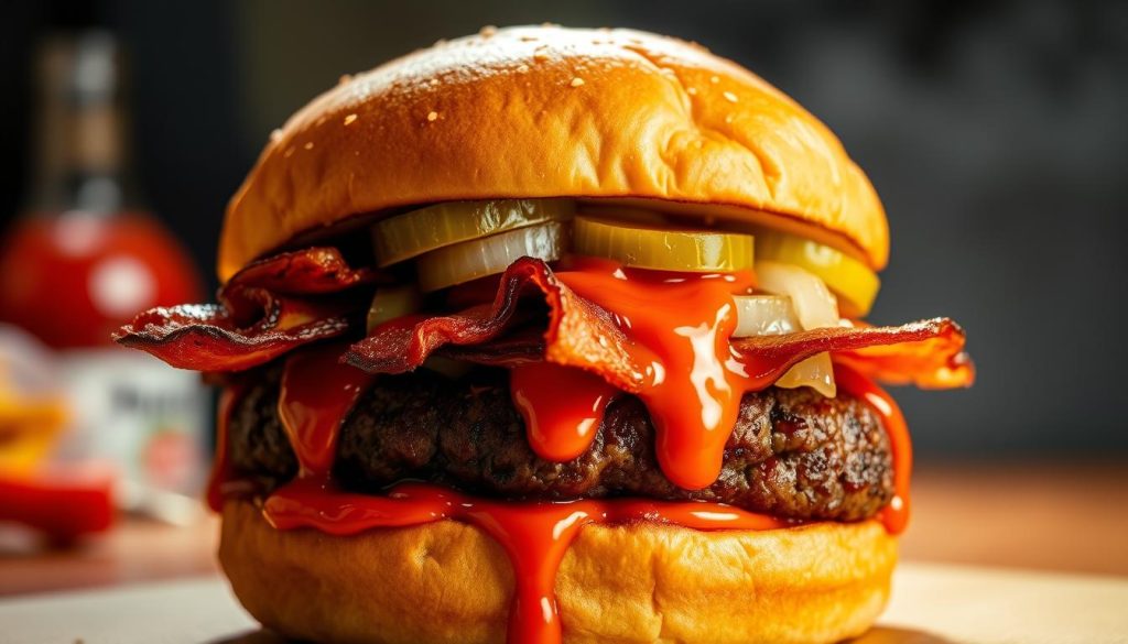 fiery bacon whopper