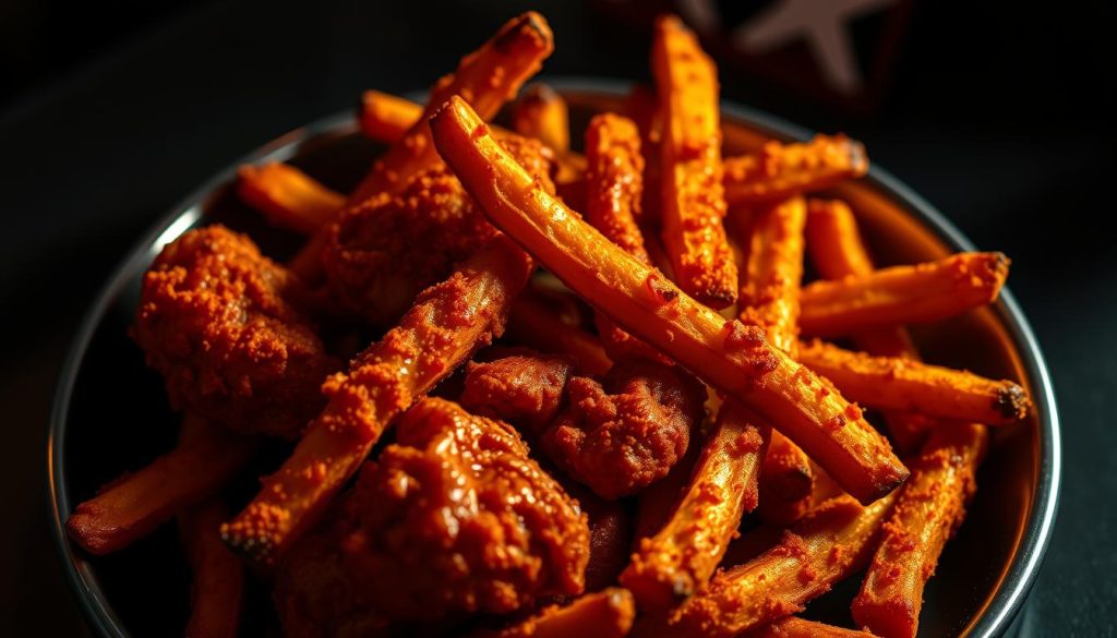 fiery chicken fries