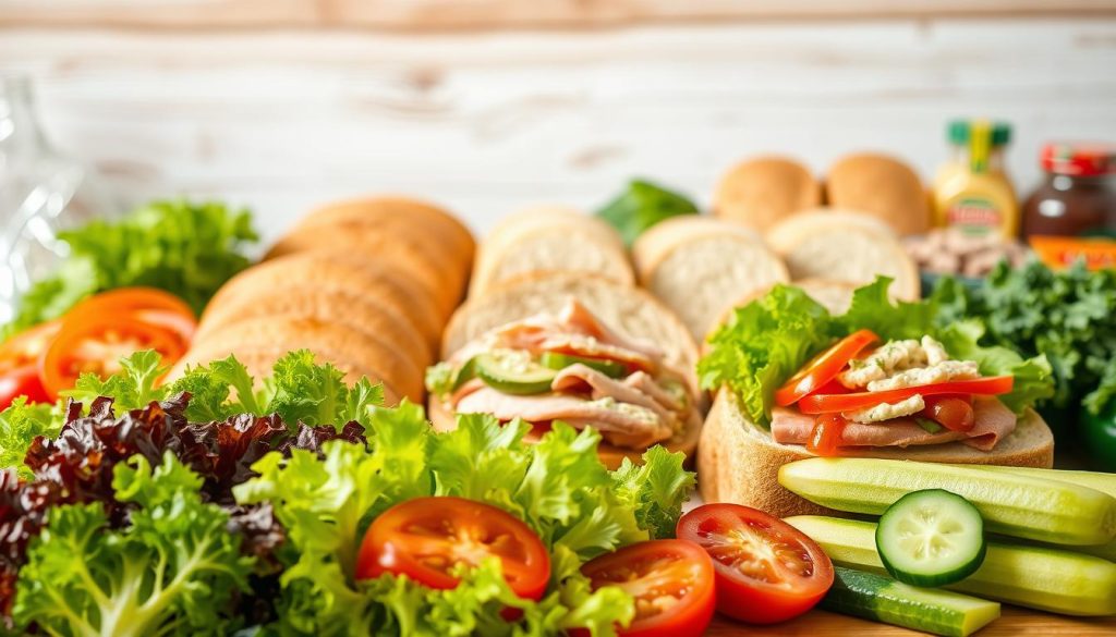 fresh ingredients and customizations