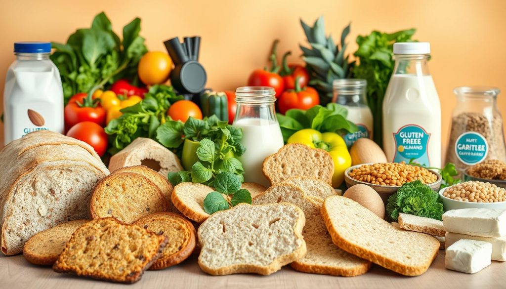gluten-free and vegan options