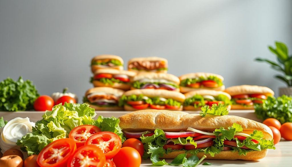 health-conscious sub options