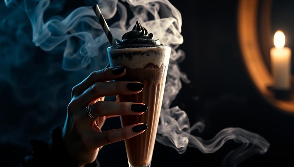 morticia kooky chocolate shake